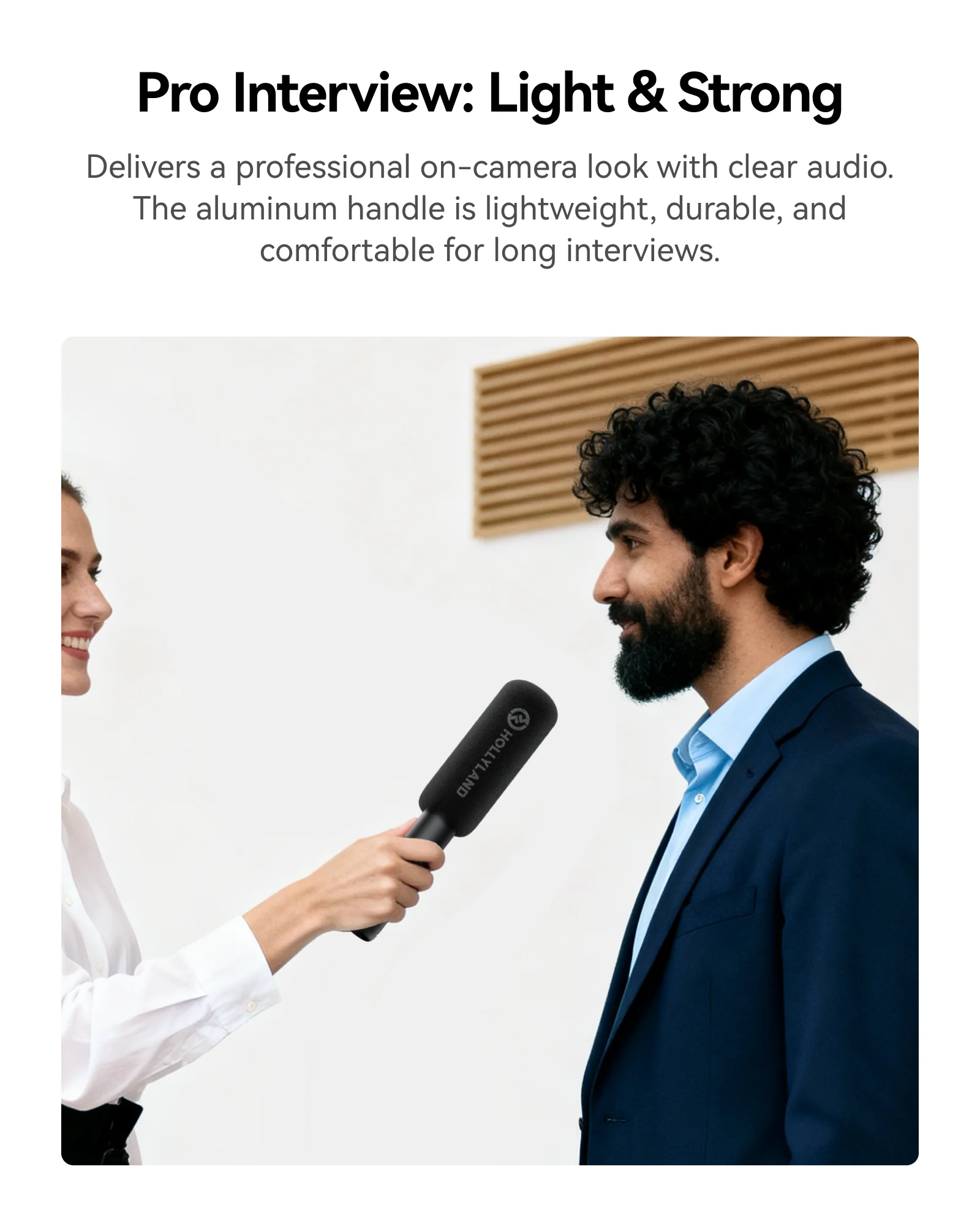 Interview Adapter for Wireless Microphones (Handheld/Desktop) - Image 3